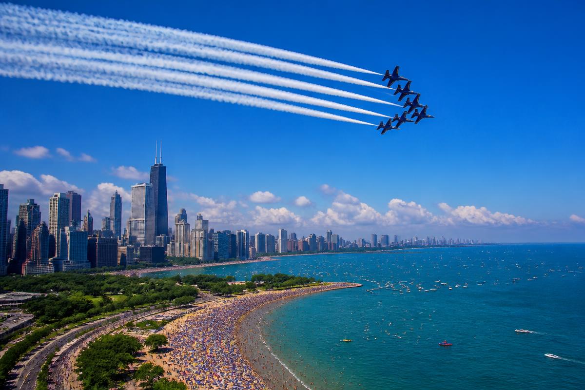 Chicago Air and Water Show — Culture event in North Ave. Beach & Lakefront, Chicago, IL