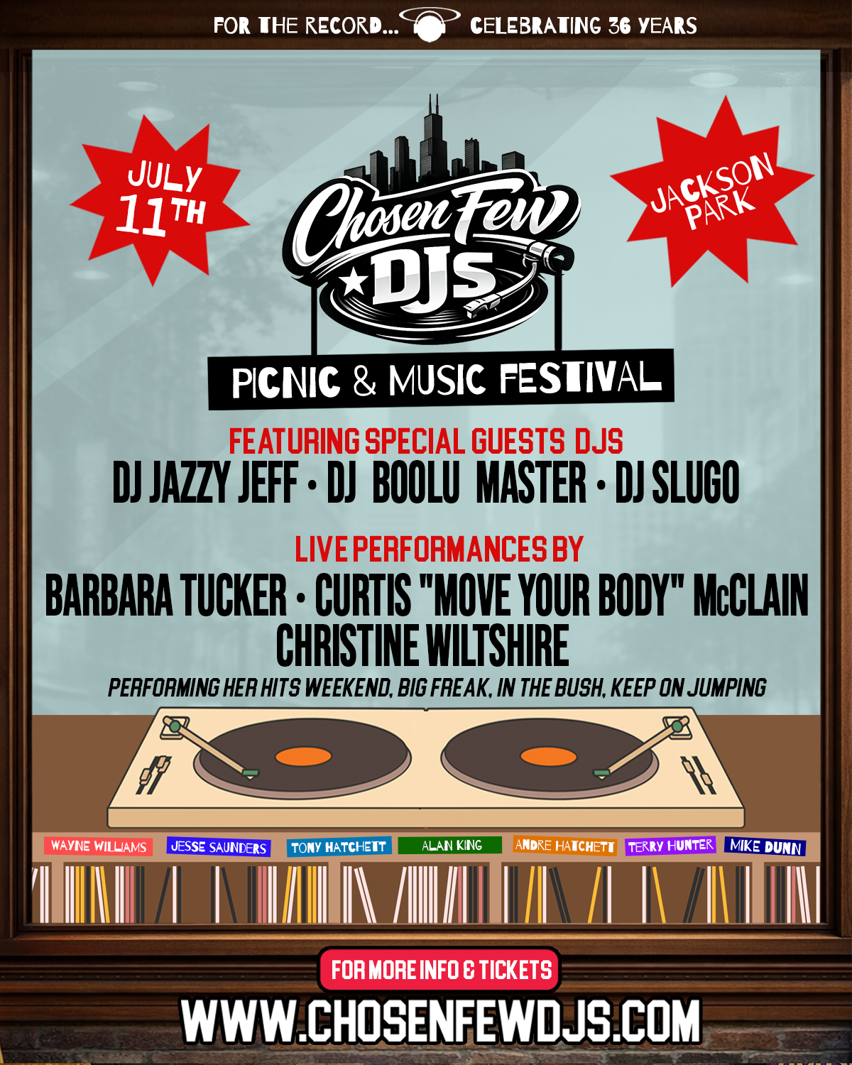 Chosen Few Picnic & Music Festival 2026