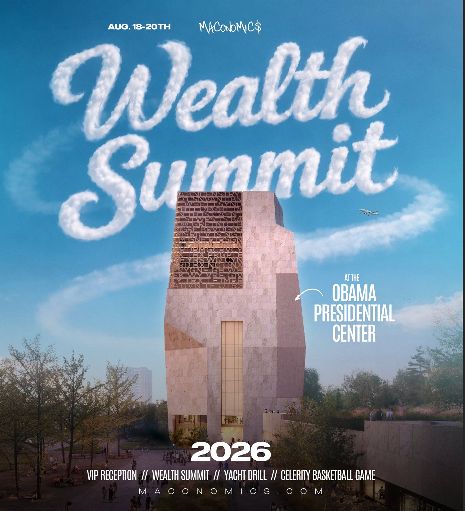 Maconomics Wealth Summit Weekend — Culture event in Obama Presidential Center, Chicago, IL