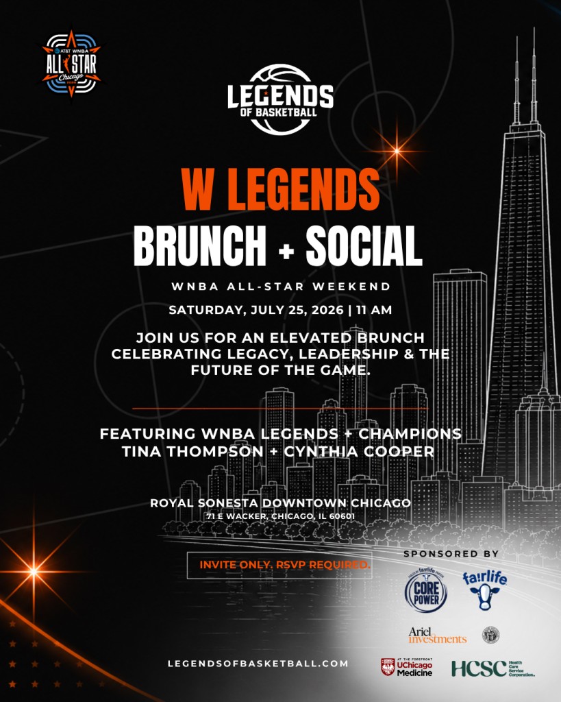 W Legends Brunch + Social — WNBA All-Star Weekend