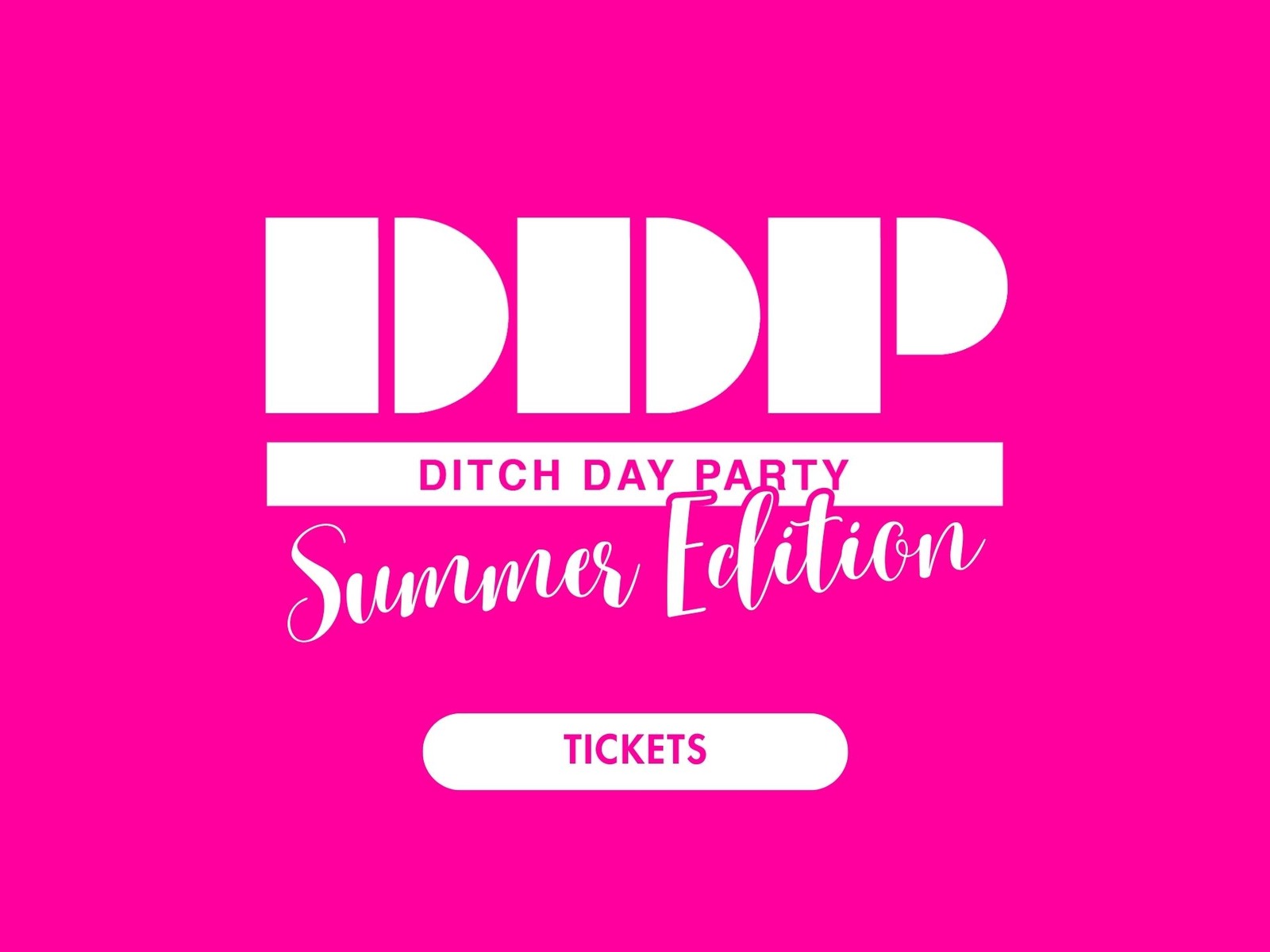 Ditch Day Party — Summer Edition: Labor Day Kickoff — Music event in Secret West Loop Location, Chicago, IL