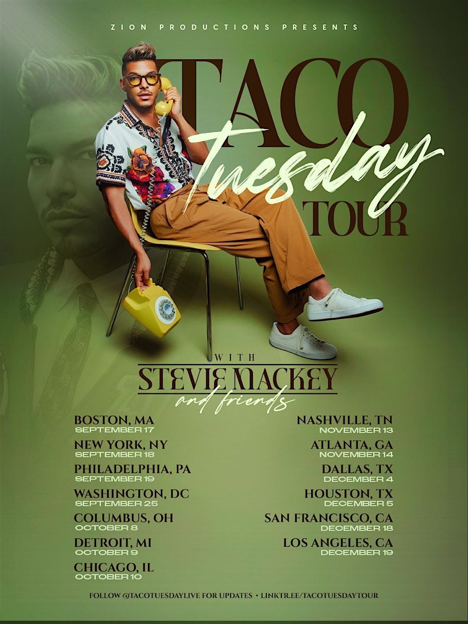 Taco Tuesday in Chicago — Stevie Mackey & Friends — Music event in Venue TBD, Chicago, IL